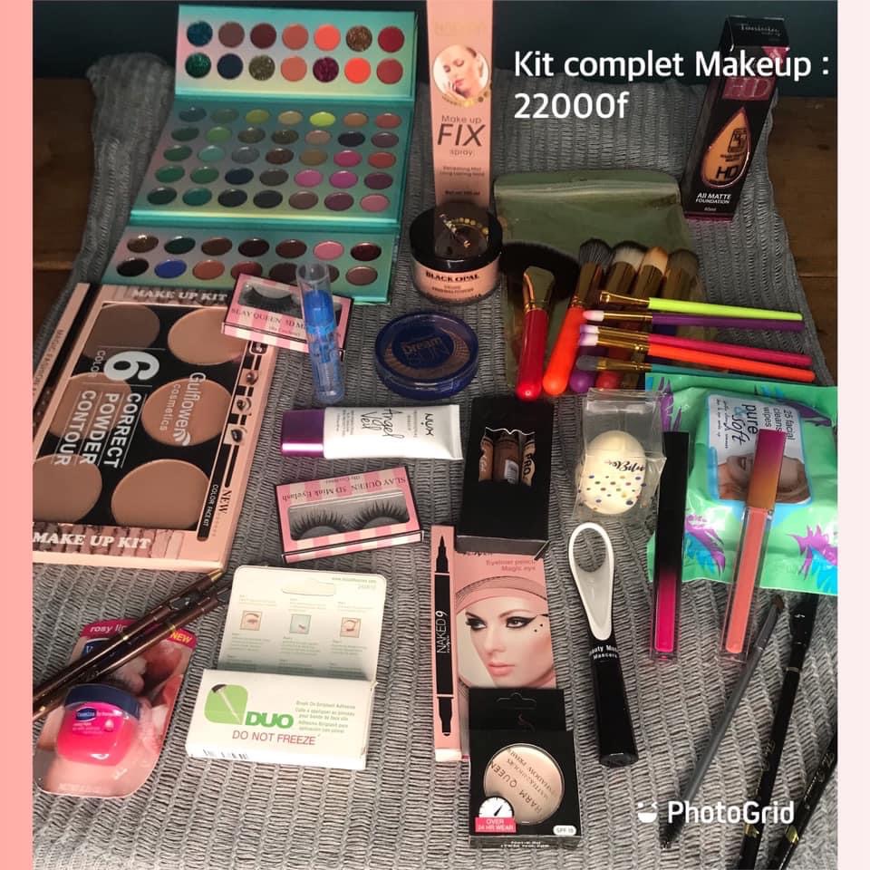 Kit de maquillage pour femme kit complet, kit de maquillage