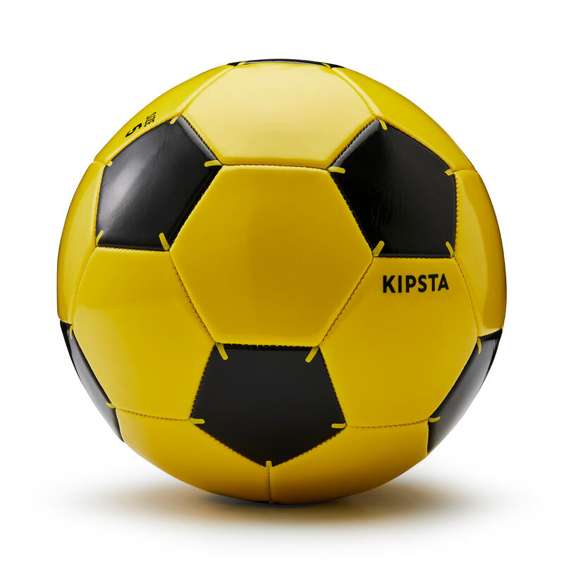 Ballon de football Hybride FIFA BASIC F500 taille 5 blanc jaune